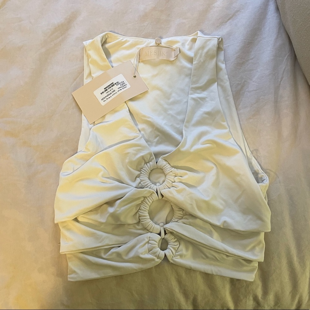 Meshki crop top